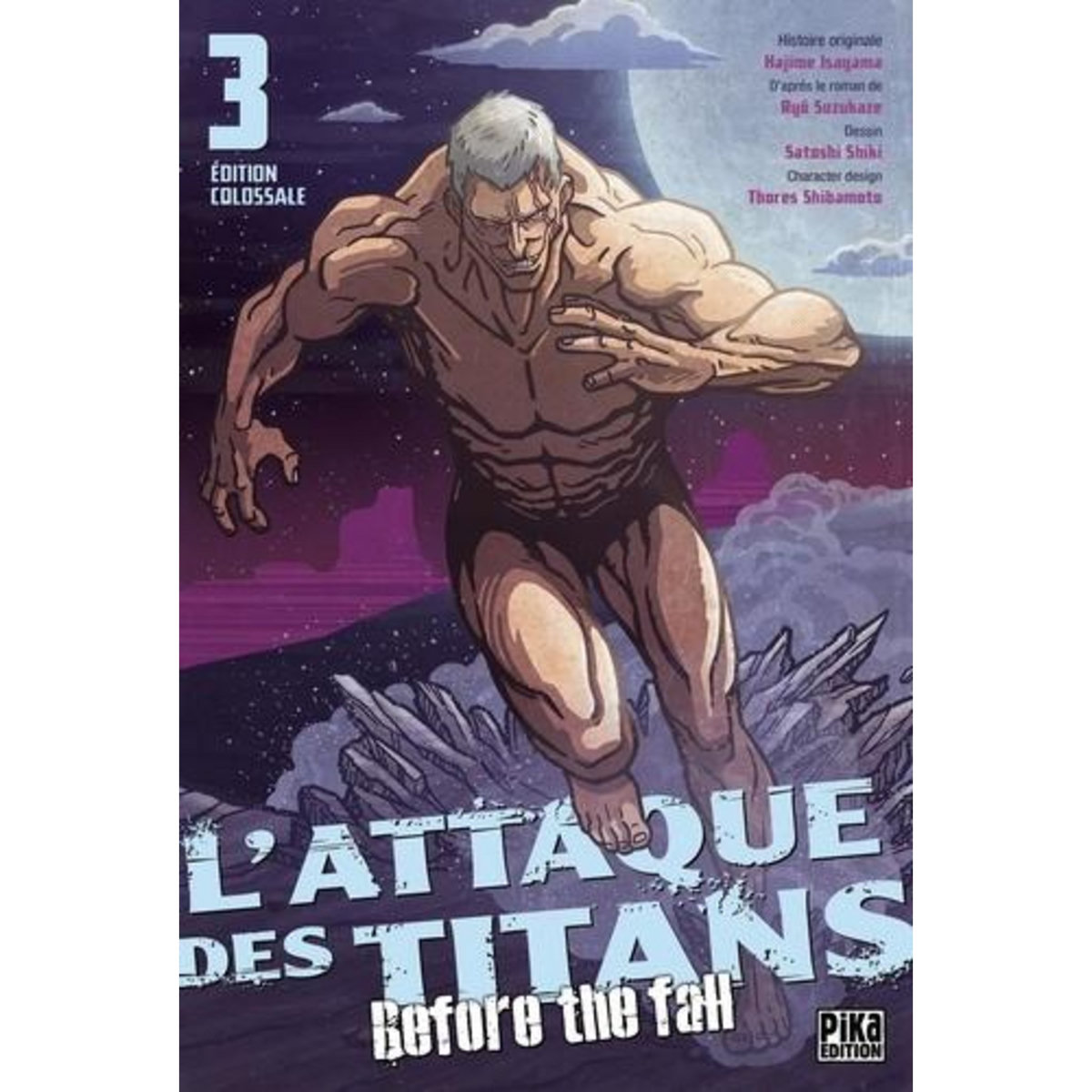 L'ATTAQUE DES TITANS - BEFORE THE FALL TOME 3 : COLOSSAL EDITION. EDITION COLLECTOR, Isayama Hajime