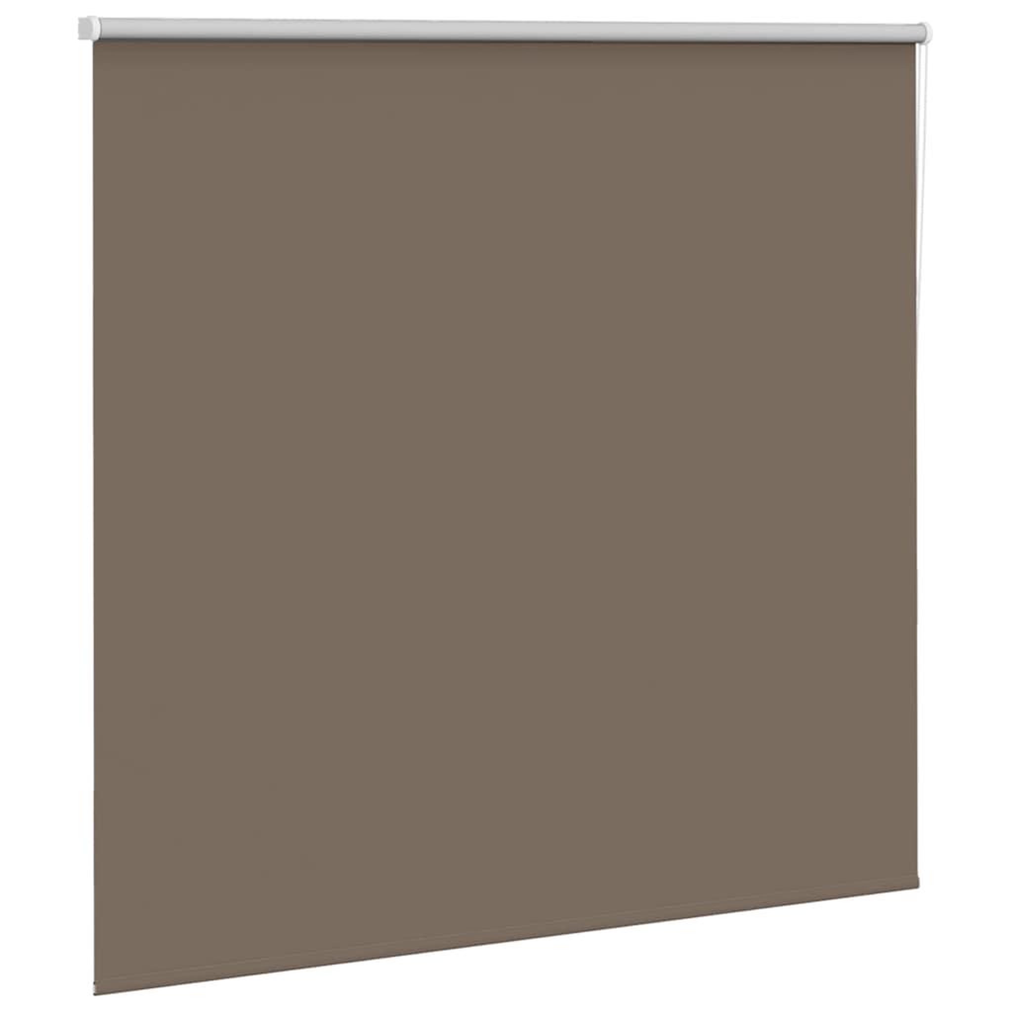 Voir la diapositive 3 : VIDAXL Store enrouleur occultant cafe 165x130cm largeur du tissu