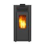 Voir la diapositive 3 : Supra Poêle à granulés de bois 11.9kw blanc - orphee 12 blanc