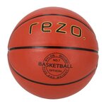 Ballon de basket - REZO - Caoutchouc - Taille 7 - Marron - Polyvalent