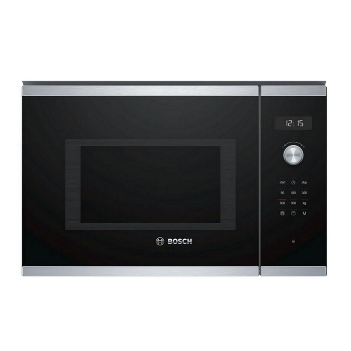 BOSCH Micro-ondes grill encastrable 25l 900w inox - bel554ms0