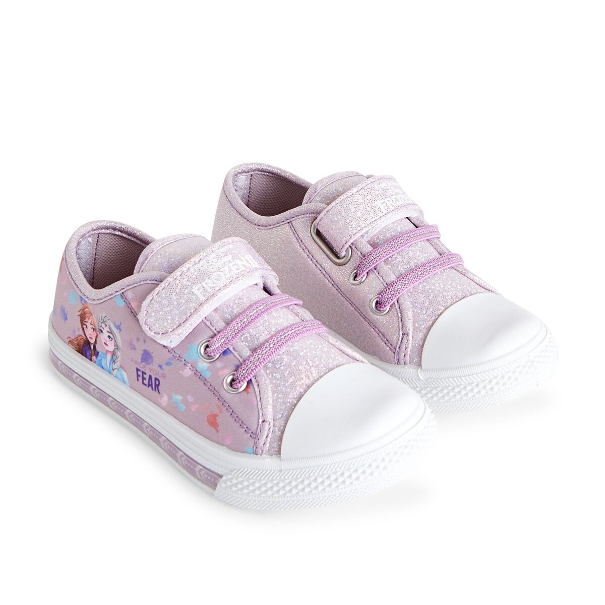 Reine des neiges Baskets à scratchs fille du 24 au 30