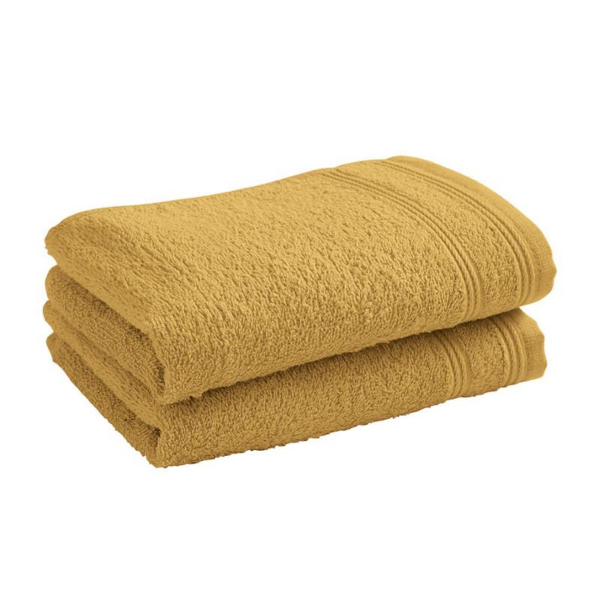 COTON PUR Lot de 2 serviettes invité  Spa  30 x 50 cm / 400 gr/m² -  - Lot de 2 Serviettes invité 30 x 50 cm