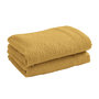 Voir la diapositive 1 : COTON PUR Lot de 2 serviettes invité  Spa  30 x 50 cm / 400 gr/m² -  - Lot de 2 Serviettes invité 30 x 50 cm
