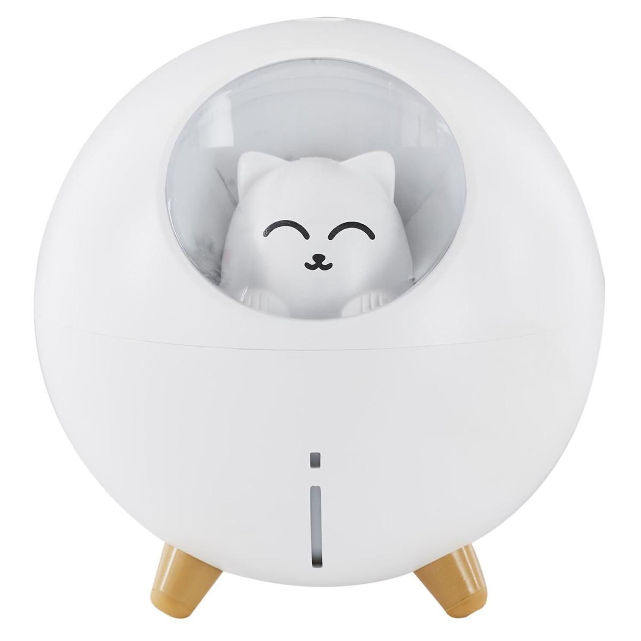 The concept Factory Diffuseur de parfum led  chat  11cm blanc