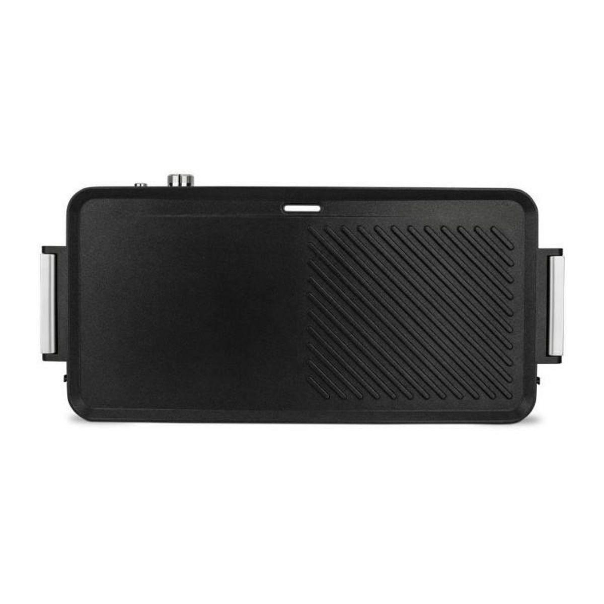 HKOENIG HKoeNIG GRX330 - Plancha double zones - 50x25cm - 1800W - Revetement anti-adhésif - Fonction turbo zone grill - Thermostat ajus