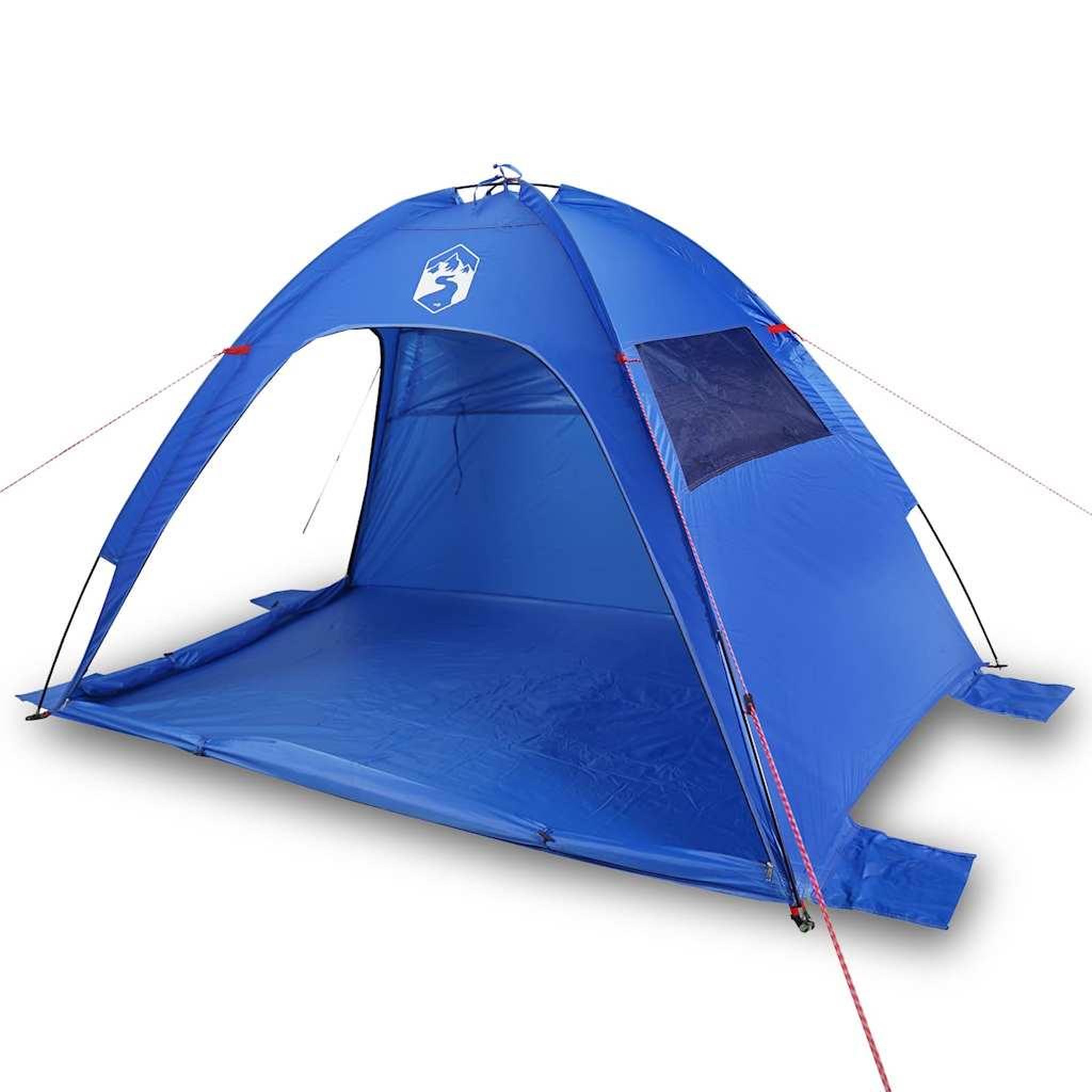 Voir la diapositive 2 : VIDAXL Tente de plage bleu azure impermeable