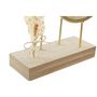 Voir la diapositive 2 : AAAAA Horloge de table DKD Home Decor 26 x 8 x 53 cm Miroir Naturel Doré Métal Bois MDF