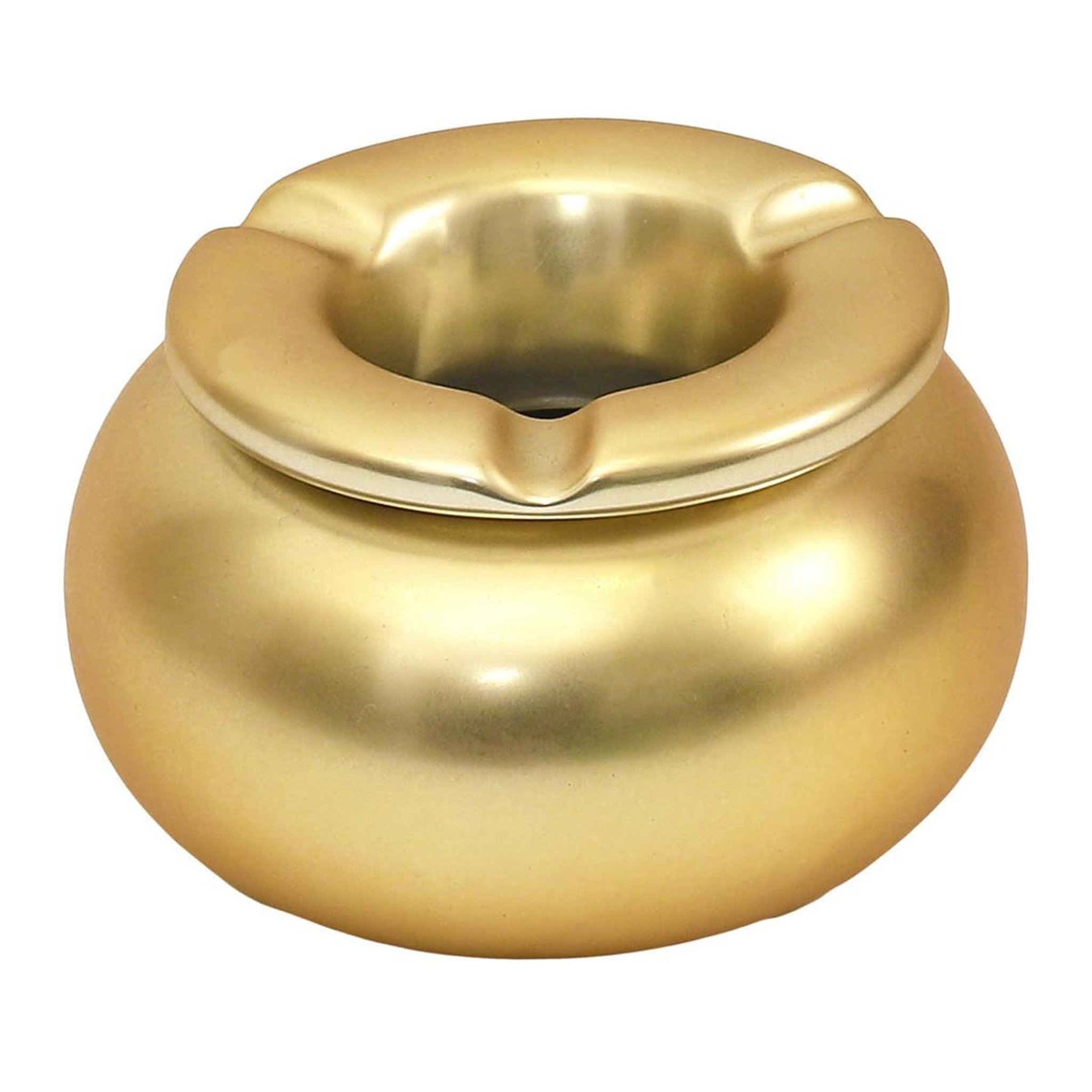 Voir la diapositive 1 : The Home Deco Factory Cendrier Marocain Déco  Royal  10cm Or