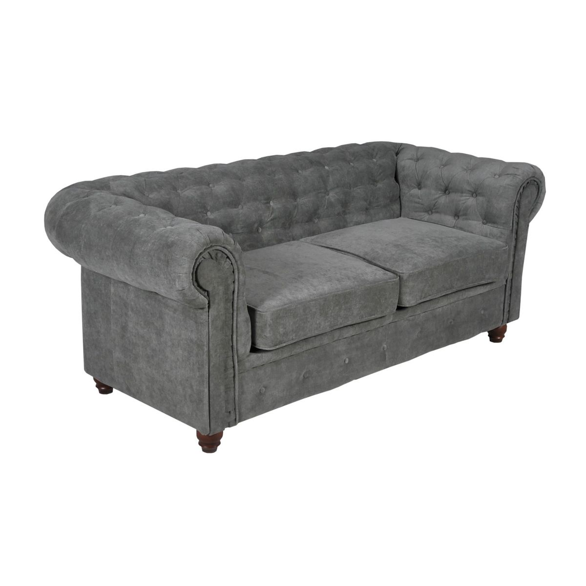 Canapé capitonné 2 places CHESTERFIELD