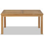 Voir la diapositive 2 : VIDAXL Table basse Teck 90x50x45 cm