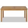 Voir la diapositive 2 : VIDAXL Table basse Teck 90x50x45 cm
