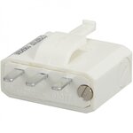 CENTRALE BRICO Fiche électrique mâle 2 pôles + terre, 4 A, DEBFLEX