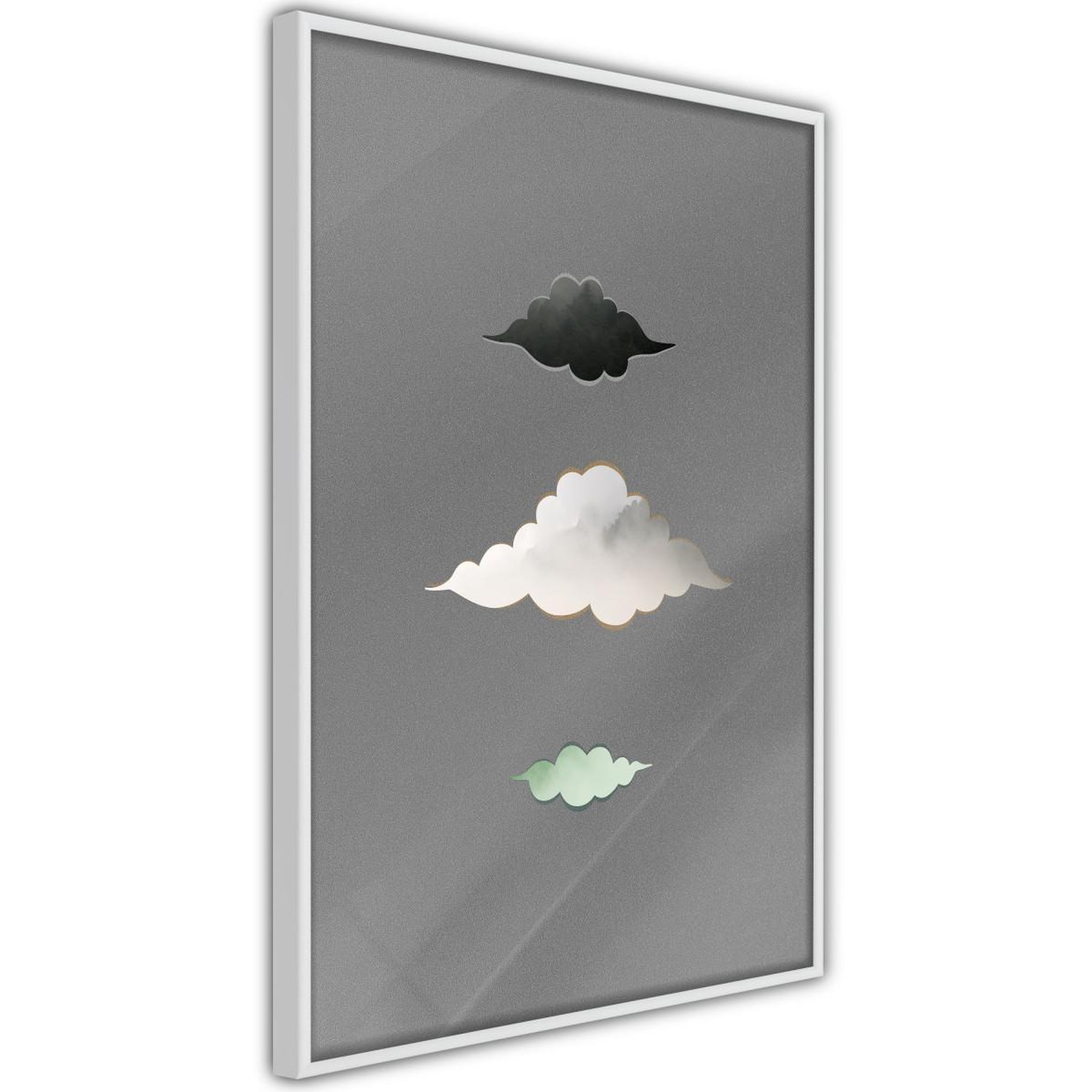 Paris Prix Affiche Murale Encadrée  Cloud Family
