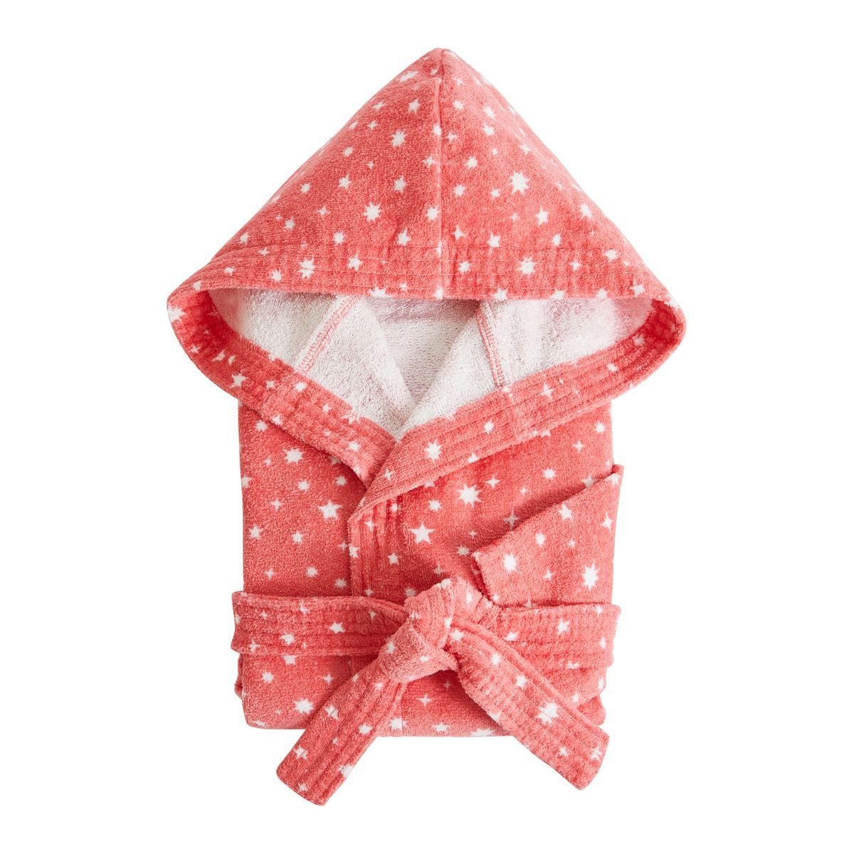 ACTUEL Peignoir fantaisie enfant en coton étoiles 360 g/m²