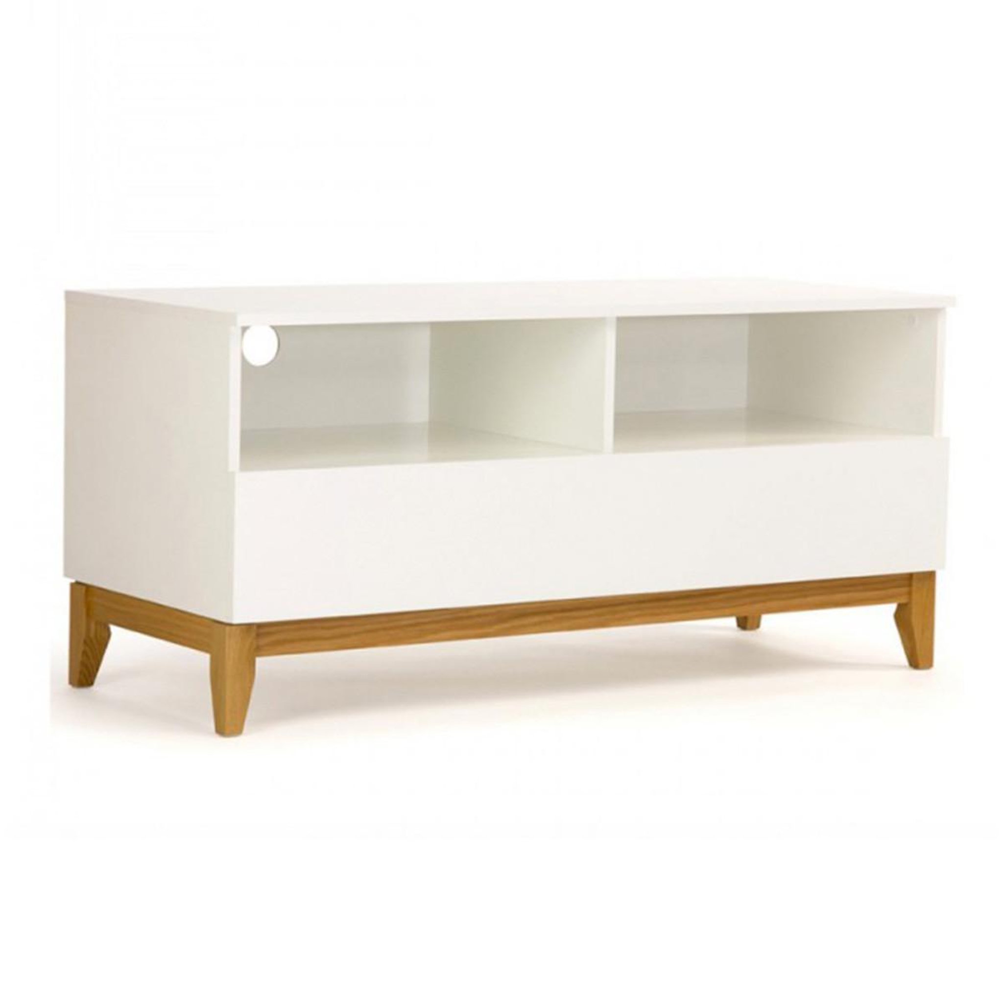 Paris Prix Meuble tv design  blanco  120cm blanc