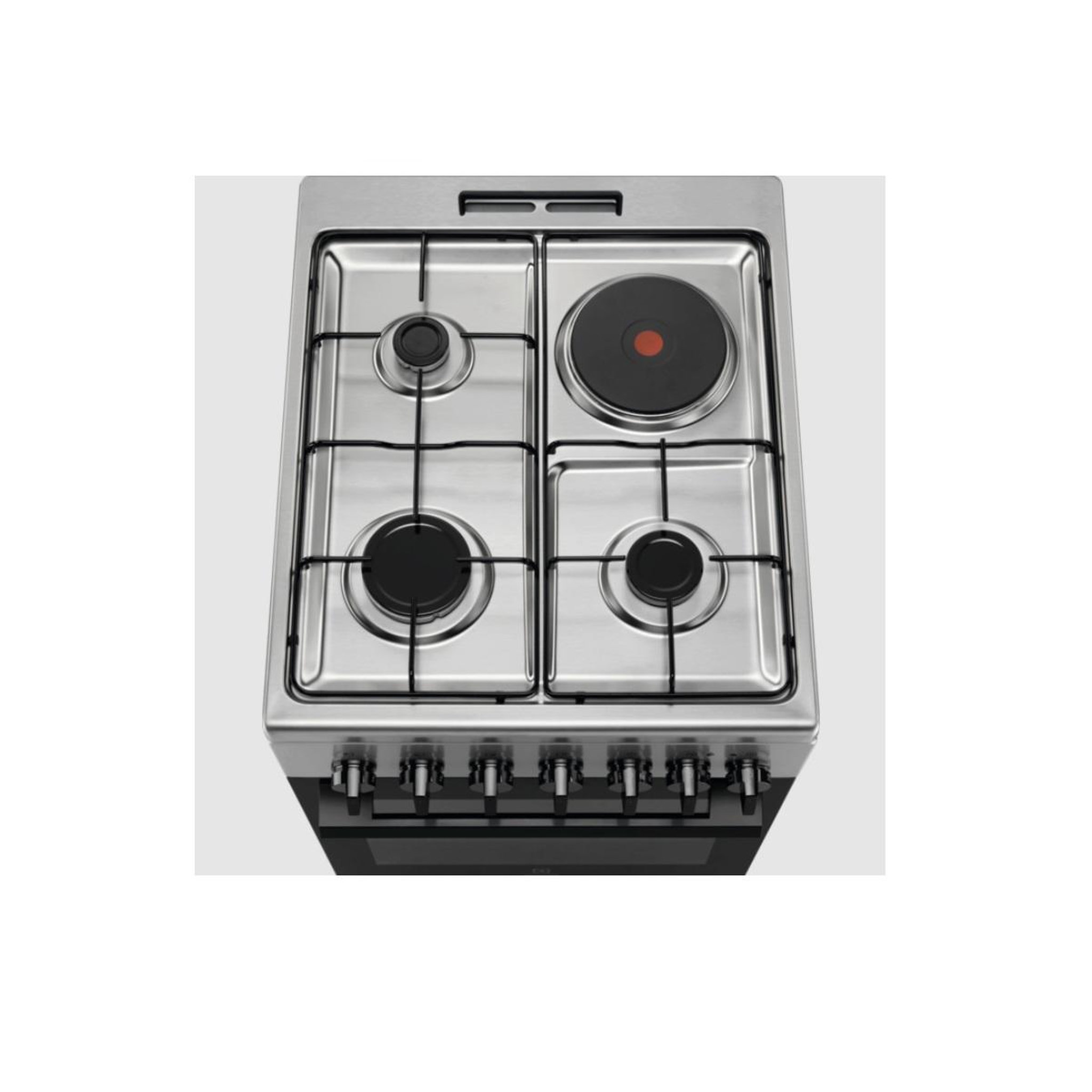 Voir la diapositive 4 : ELECTROLUX Cuisinière mixte 57l 4 feux inox - lkm520011x