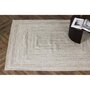 Voir la diapositive 6 : Paris Prix Tapis Déco Tressé  Petra  200x290cm Beige