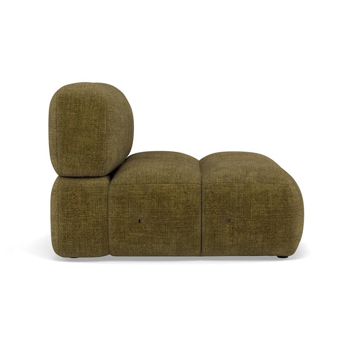 LISA DESIGN Grace - module d'assise en velours texturé