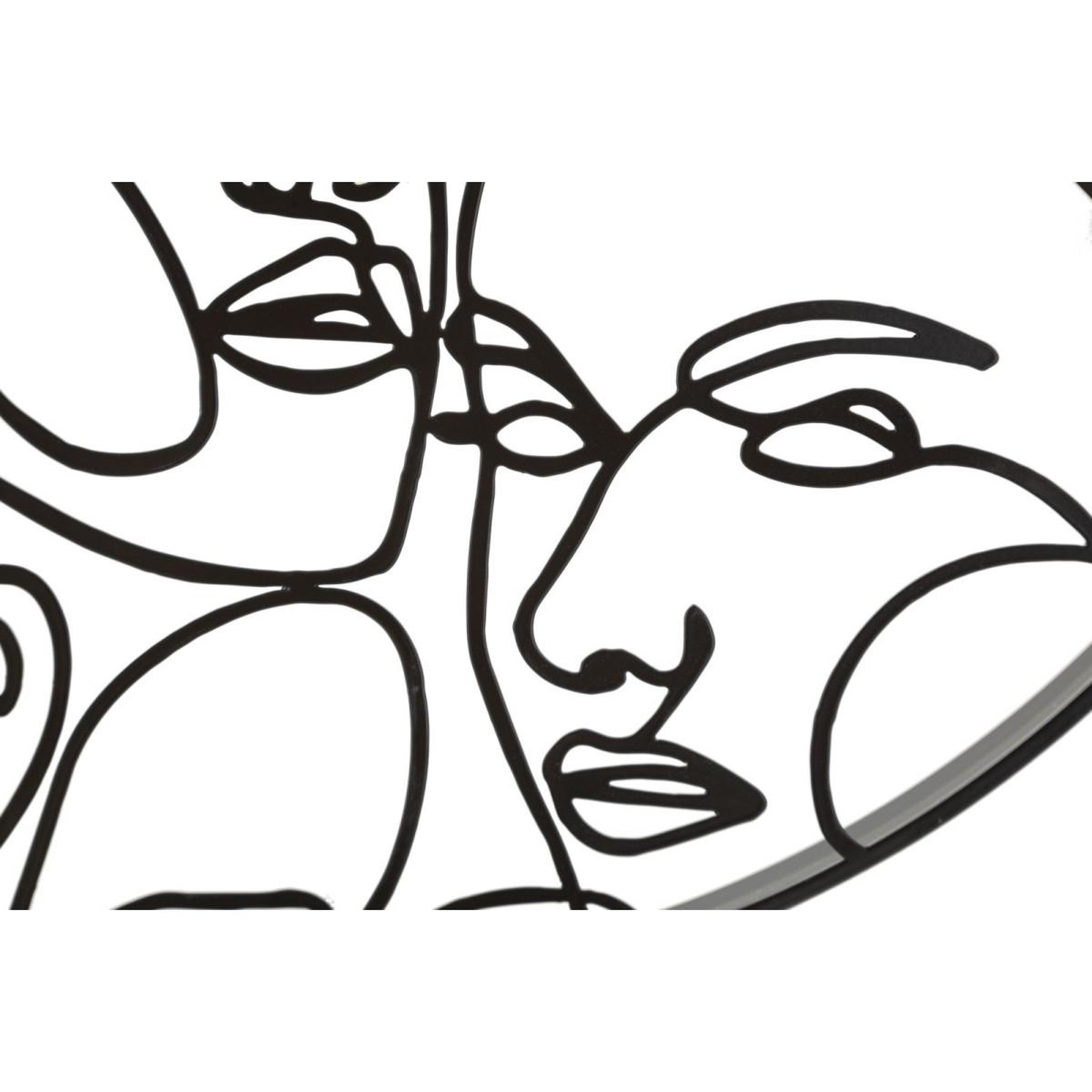 Voir la diapositive 3 : Paris Prix Horloge murale en métal  faces  50cm noir