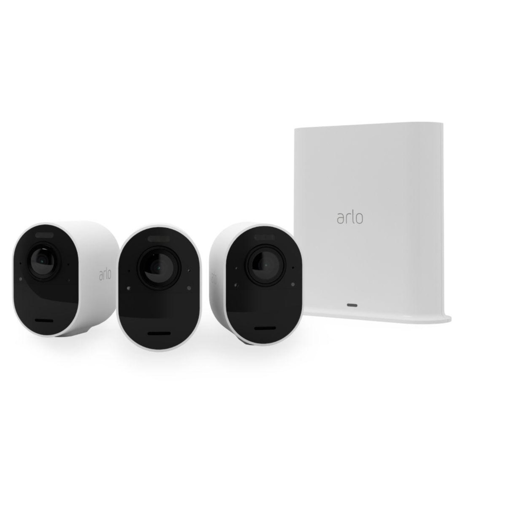 ARLO Caméra de surveillance 3 caméras extérieures blanches Ultra 2
