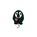 Flensted Puffing Troll Noir