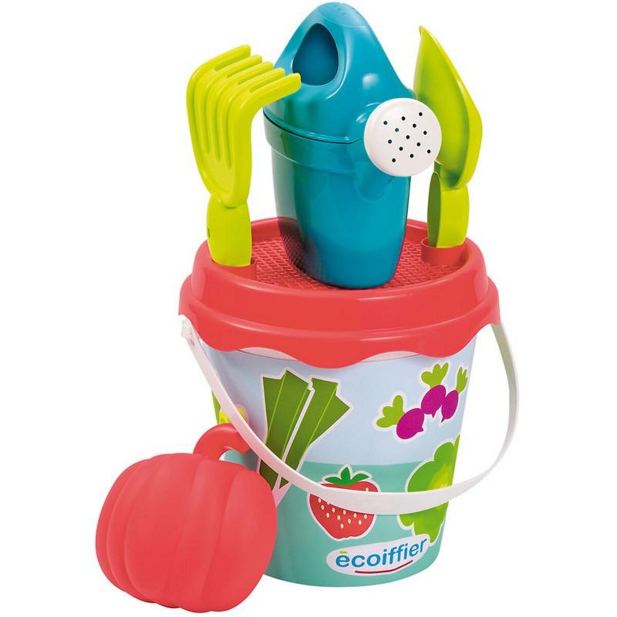 Ecoiffier SEAU GARNI 17CM DECOR JARDIN ECOIFFIER ECO4282