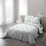 Paris Prix Parure de Lit 3 Pièces  Folio  240x220cm Menthe