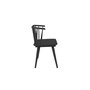Voir la diapositive 4 : Paris Prix Banc Design en Bois  Bobby  120cm Noir