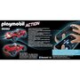 PLAYMOBIL 9090 - Action - Voiture de course rouge