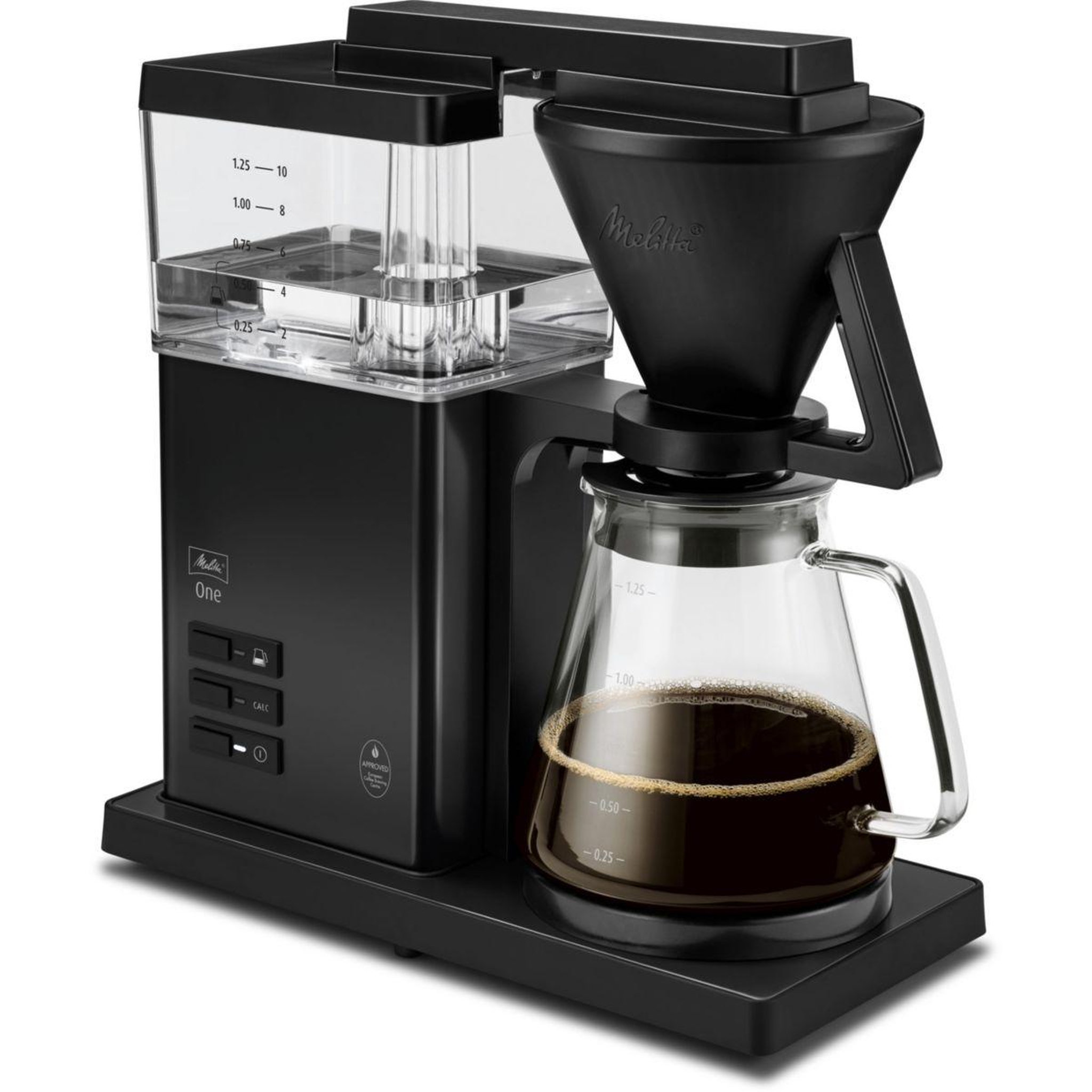Voir la diapositive 3 : Melitta Cafetière filtre 1031-02 one noir
