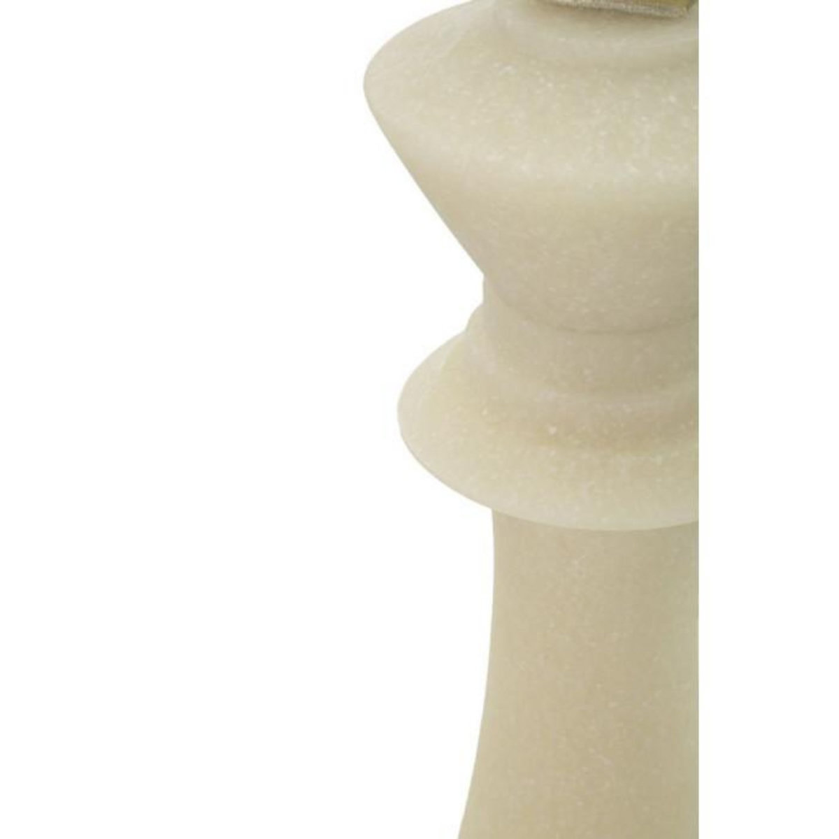 Paris Prix Pièce d'Échec Déco Roi  Quarzy  41cm Blanc