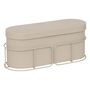 Voir la diapositive 2 : ATMOSPHERA Jardinière en Métal  Aze  47cm Beige Lin