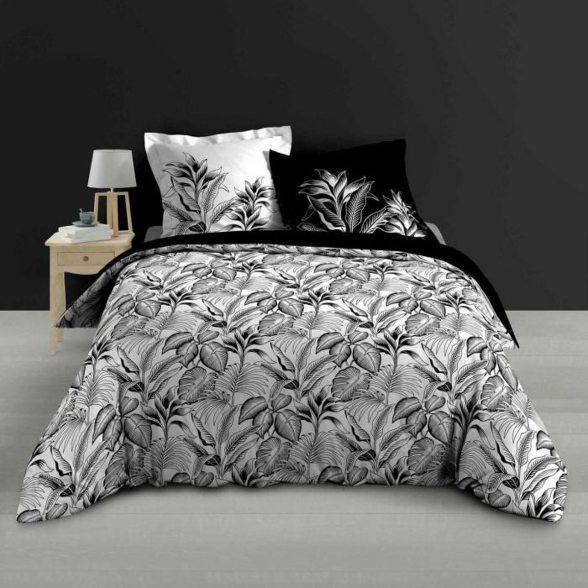 Paris Prix Parure de Lit 3 Pièces  Cabana  260x240cm Blanc