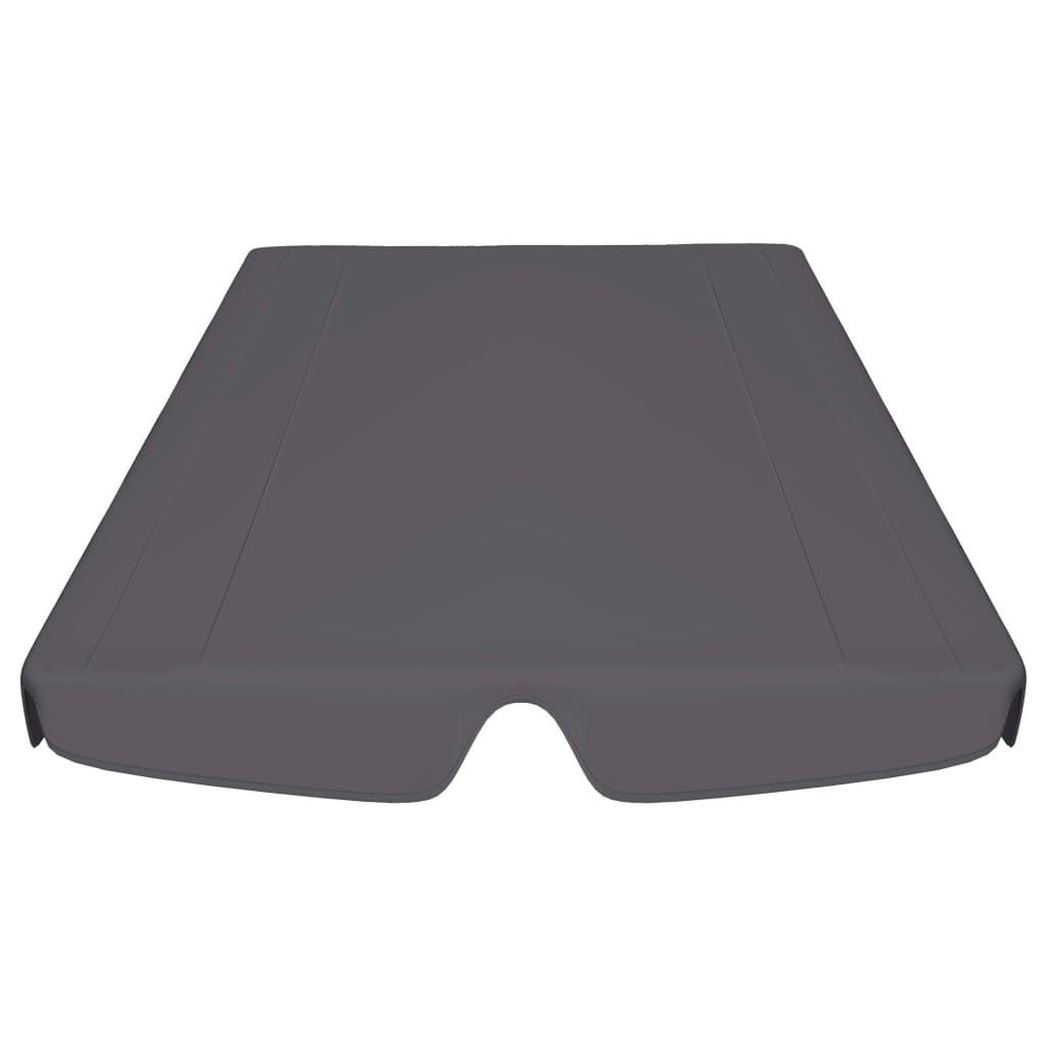 Voir la diapositive 4 : VIDAXL Toit rechange balançoire anthracite 150/130x105/70 cm