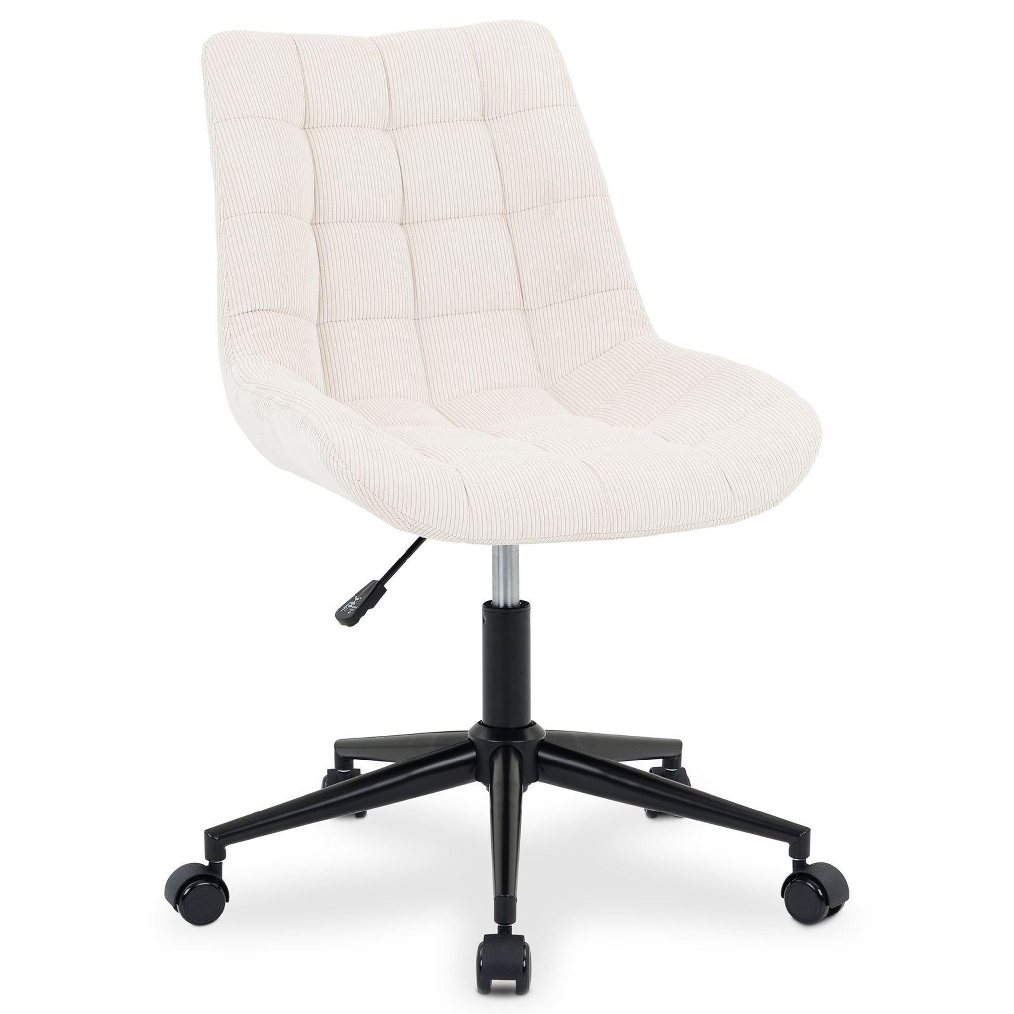 Voir la diapositive 1 : IDIMEX Chaise de bureau vasilo en velours côtelé
