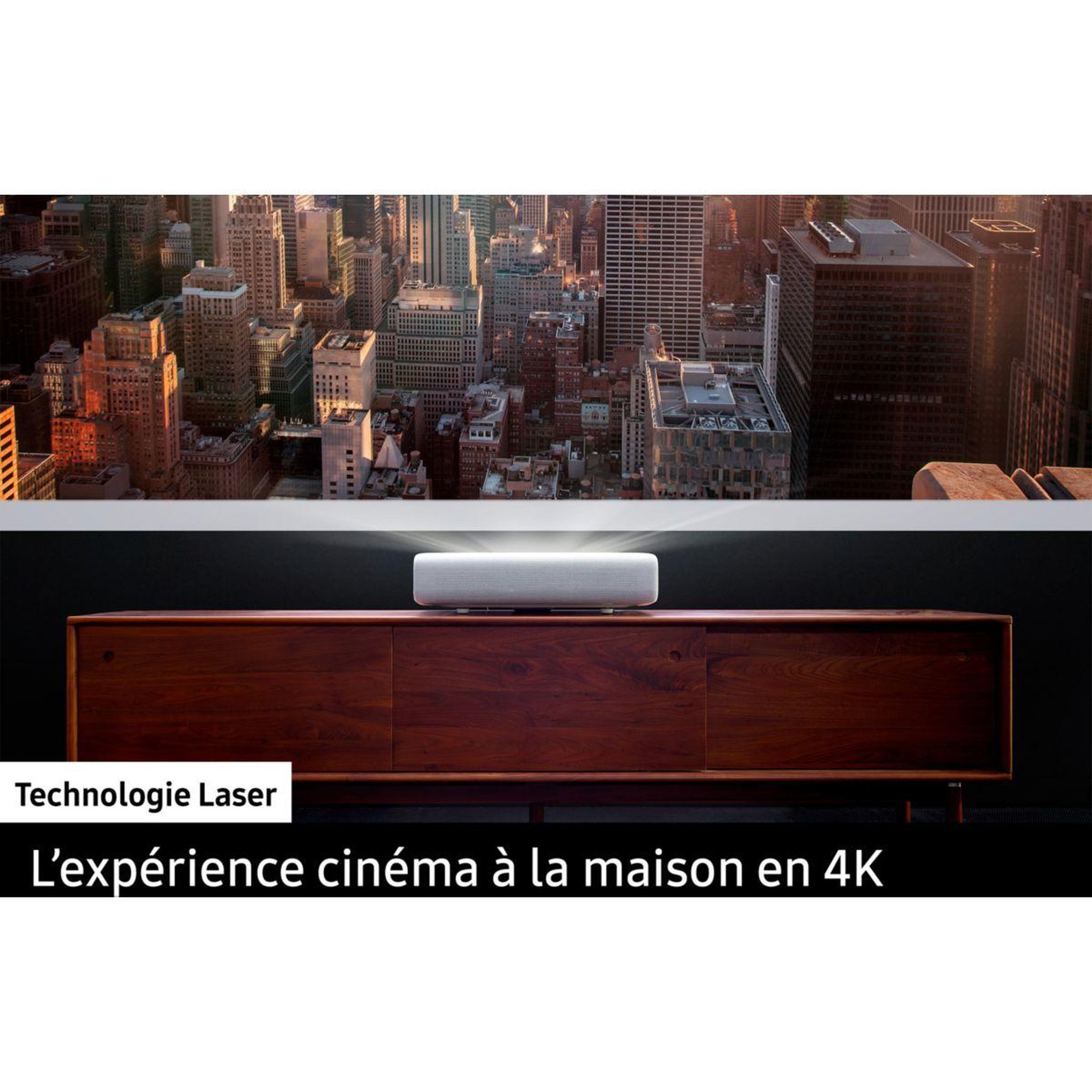 Voir la diapositive 4 : Samsung Vidéoprojecteur home cinéma SP-LSP9T The Premiere
