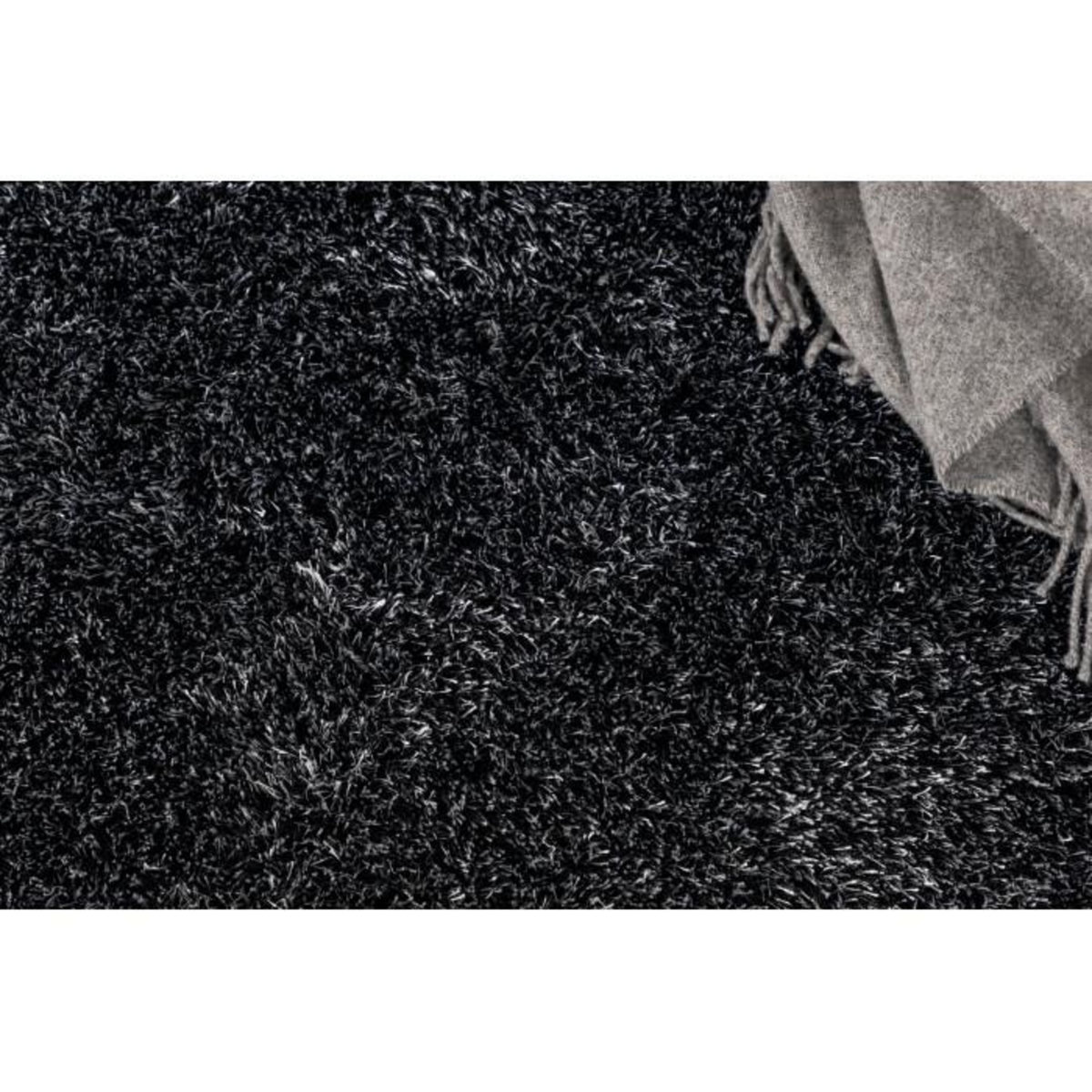 Paris Prix Tapis Déco  Mattis  160x230cm Gris Anthracite