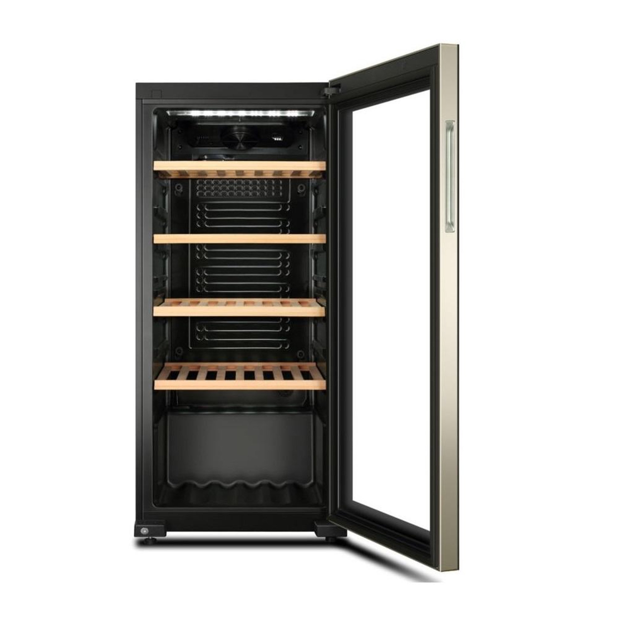 Voir la diapositive 6 : HAIER Cave à vin de vieillissement 105 bouteilles - ws105ga