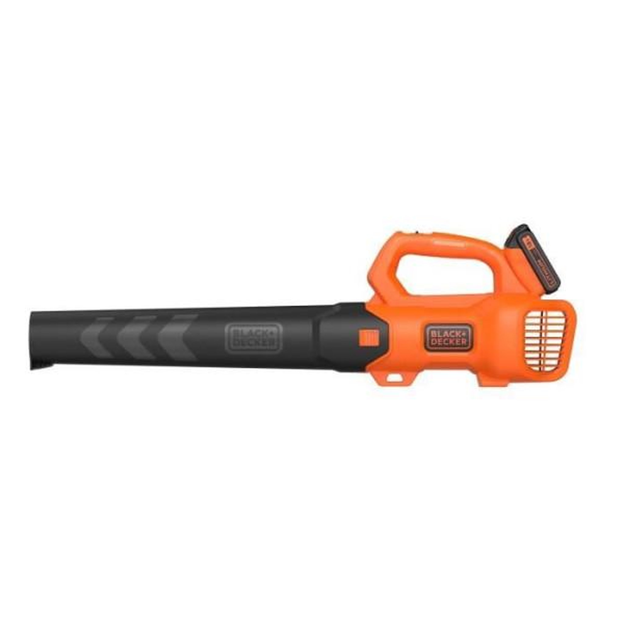 Voir la diapositive 2 : Black et Decker Souffleur axial sans fil BLACK+DECKER BCBL200L-QW - 18V - 2Ah - Débit d'air de 580m3/h + 1 batterie 18V - 2Ah + 1 chargeur 2Ah