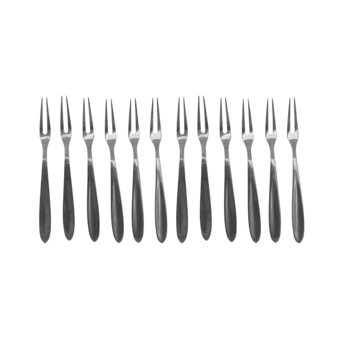 Fackelmann Lot de 12 fourchettes à escargots 12,5 cm Fackelmann