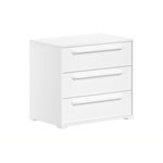 Vipack Commode 3 tiroirs sam blanc