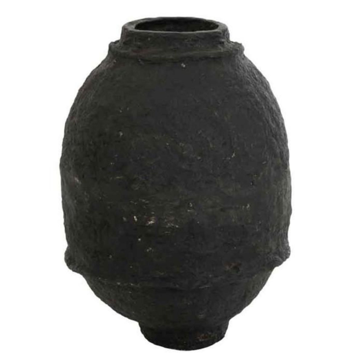 Paris Prix Vase Design  Papier Mâché  60cm Noir