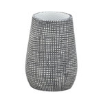 Wenko Gobelet de salle de bain design nature Gilba - Gris