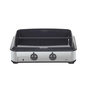 Voir la diapositive 1 : pla.net Plancha électrique 3120w plaque inox - CHEF80LISSELEC