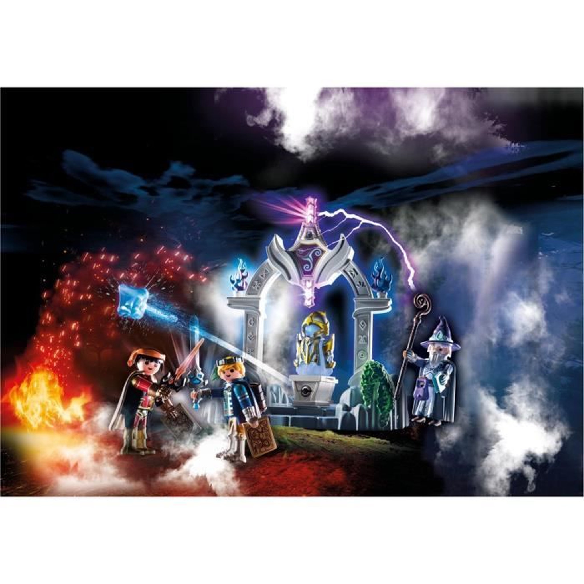 Voir la diapositive 3 : PLAYMOBIL 70223 - Novelmore - Temple du temps