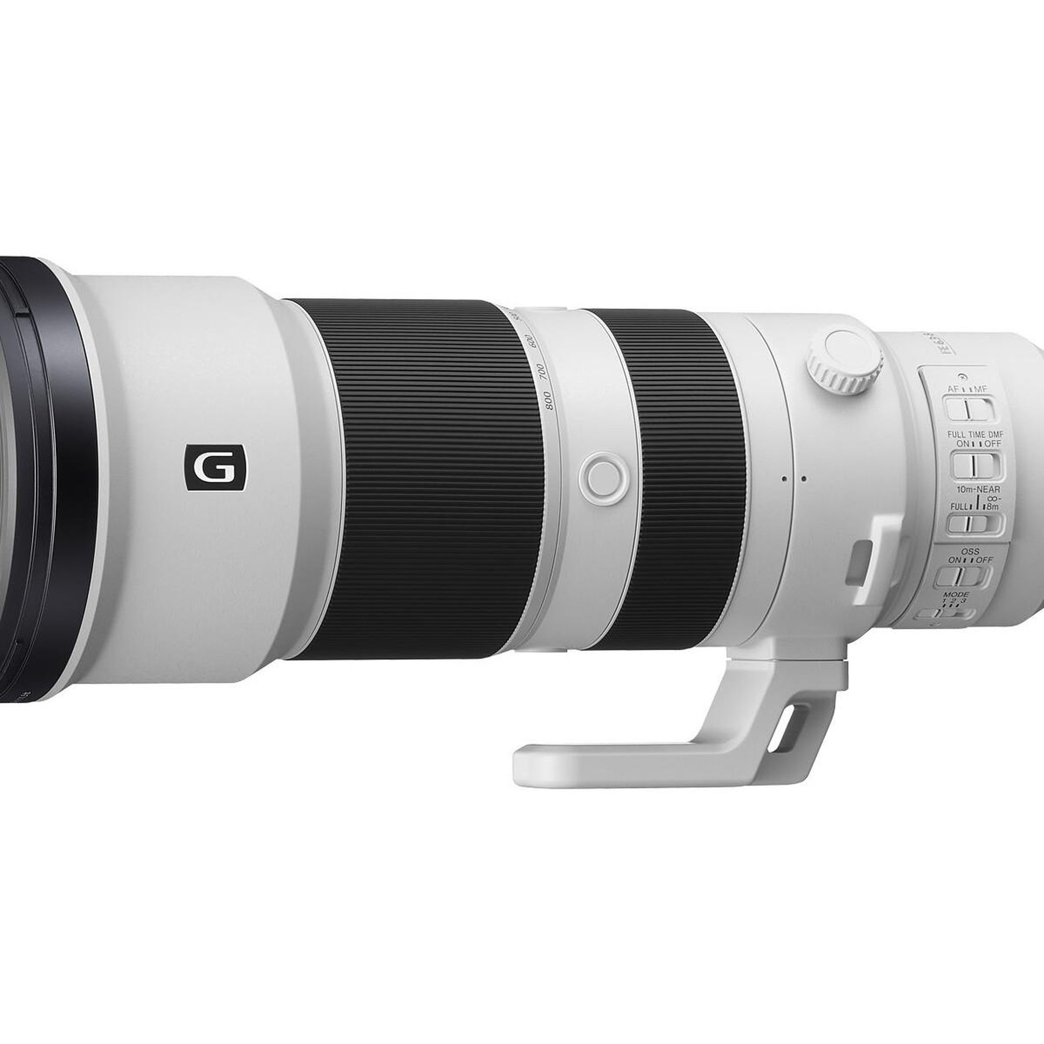 Voir la diapositive 2 : SONY Objectif zoom Sony FE 400 800 mm f 6.3 8 G OSS Blanc pour Monture Sony E