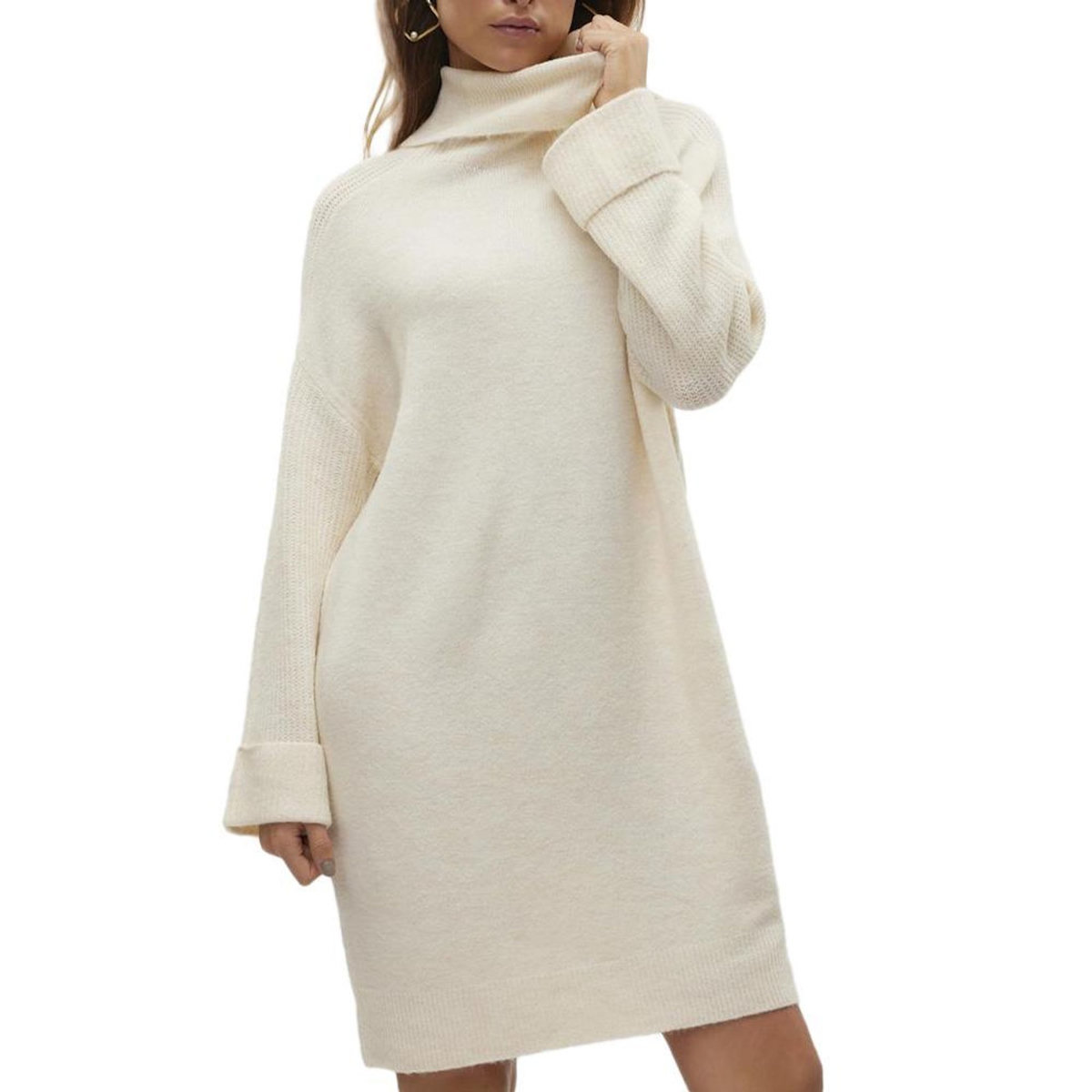 Vero Moda Robe Pull  Femme Vero Moda Vmjupiter