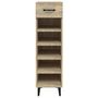 Voir la diapositive 4 : VIDAXL Armoire a chaussures Chene Sonoma 30x35x105cm Bois d'ingenierie