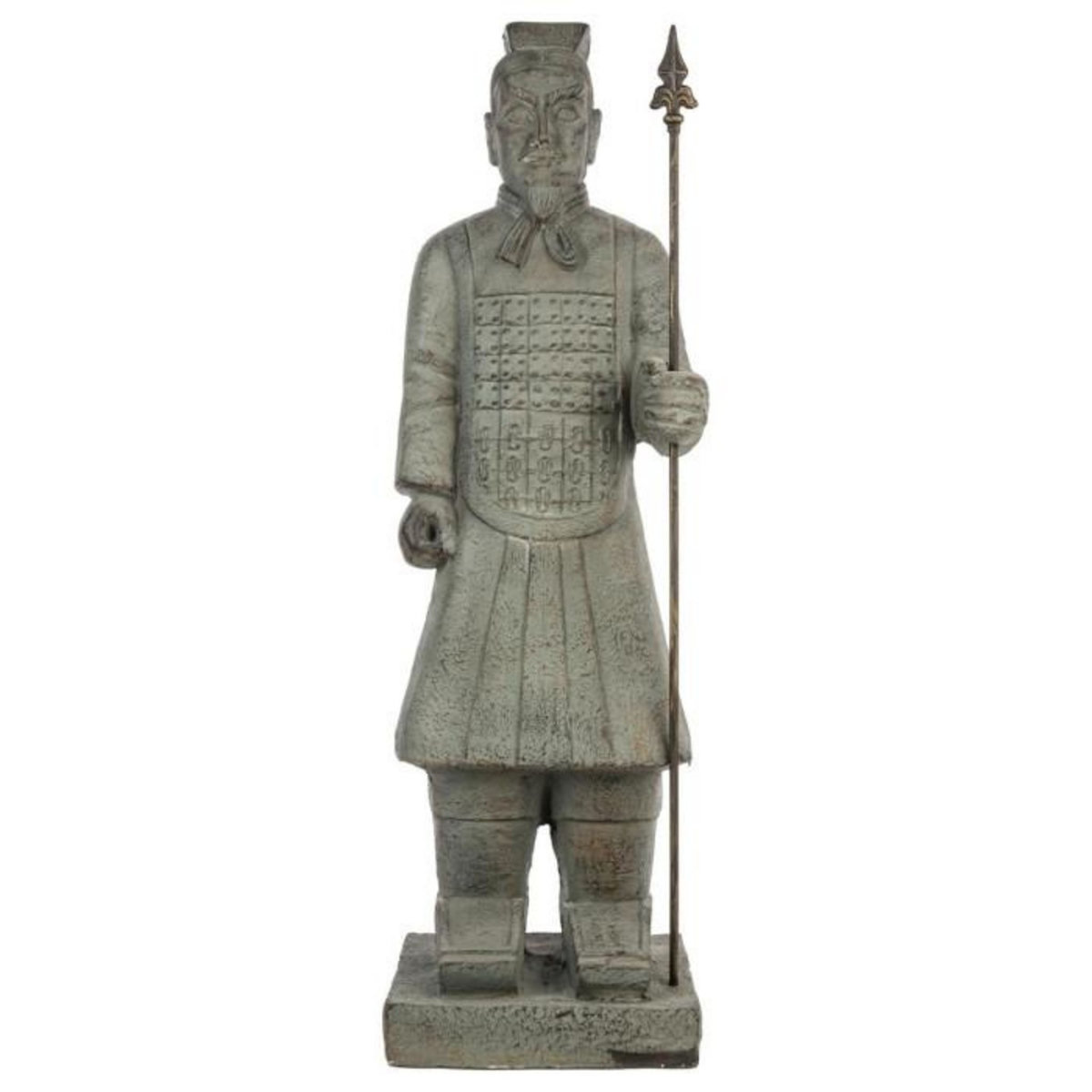 ATMOSPHERA Statue Déco  Samouraï  119cm Gris